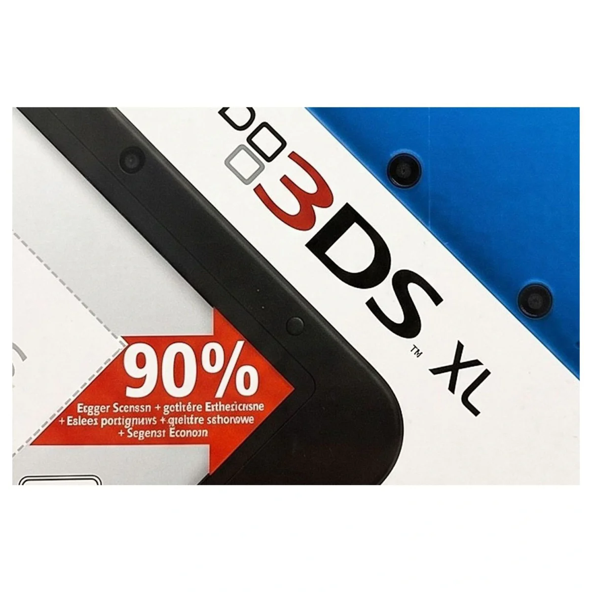 Nintendo 3DS XL Blauw (in doos) Nintendo 3DS Label — Console in doos