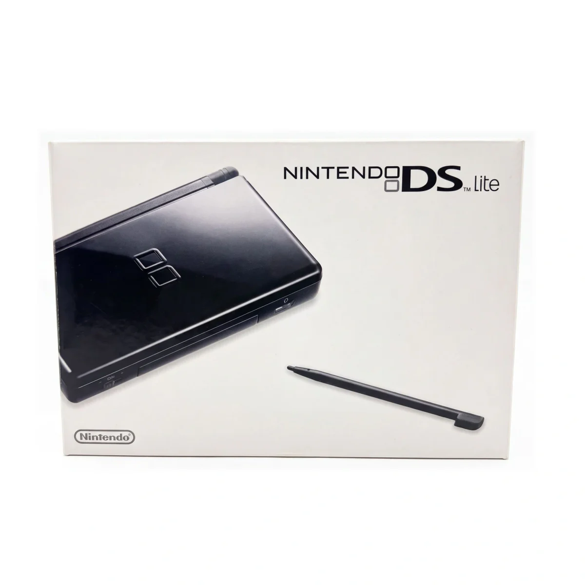 Nintendo DS Lite Schwarz (mit OVP) (Nintendo DS) — Konsole in Originalverpackung