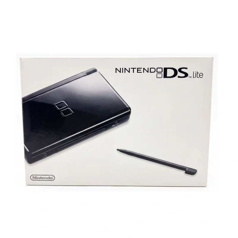 Nintendo DS Lite Zwart (in doos) (Nintendo DS) Console in doos — Speelstaat — origineel kopen bij Gameshop Enter