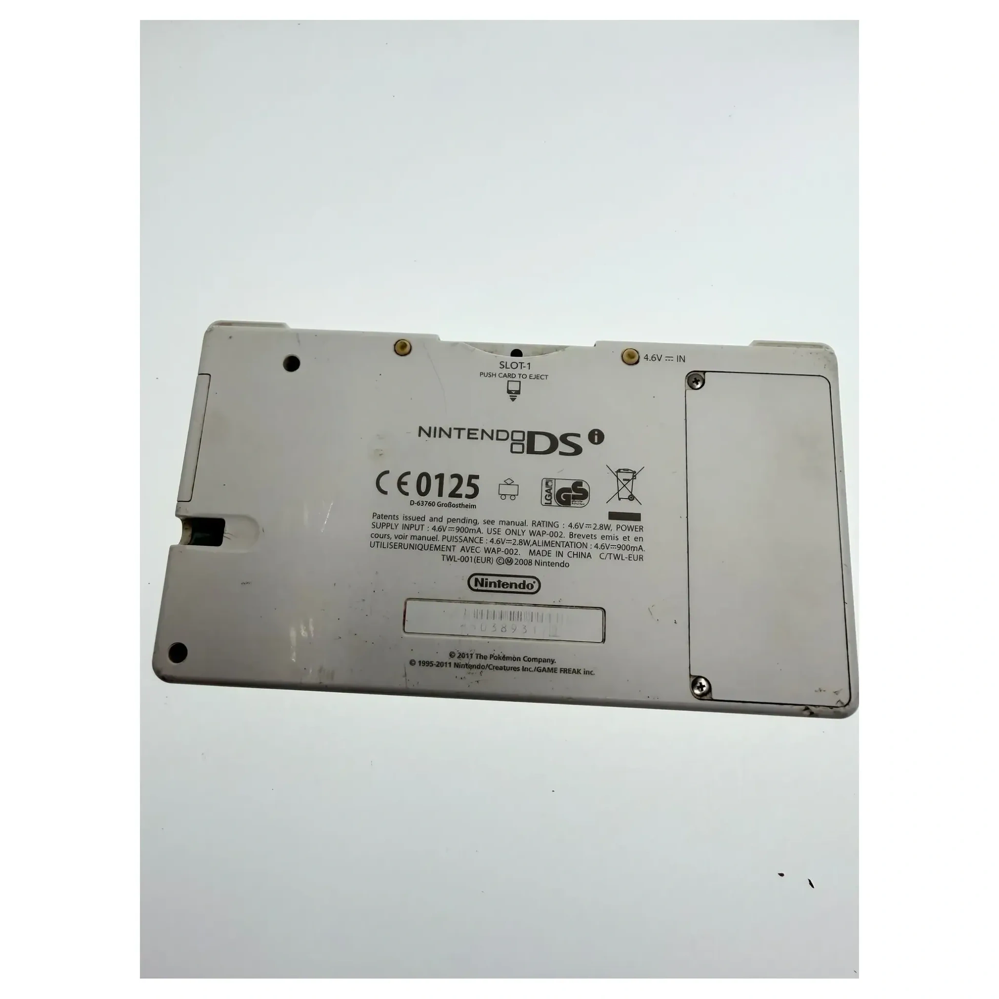 Nintendo DSi Pokemon White Version Edition (Reshiram & Zekrom) Nintendo DS Handleiding — Losse console