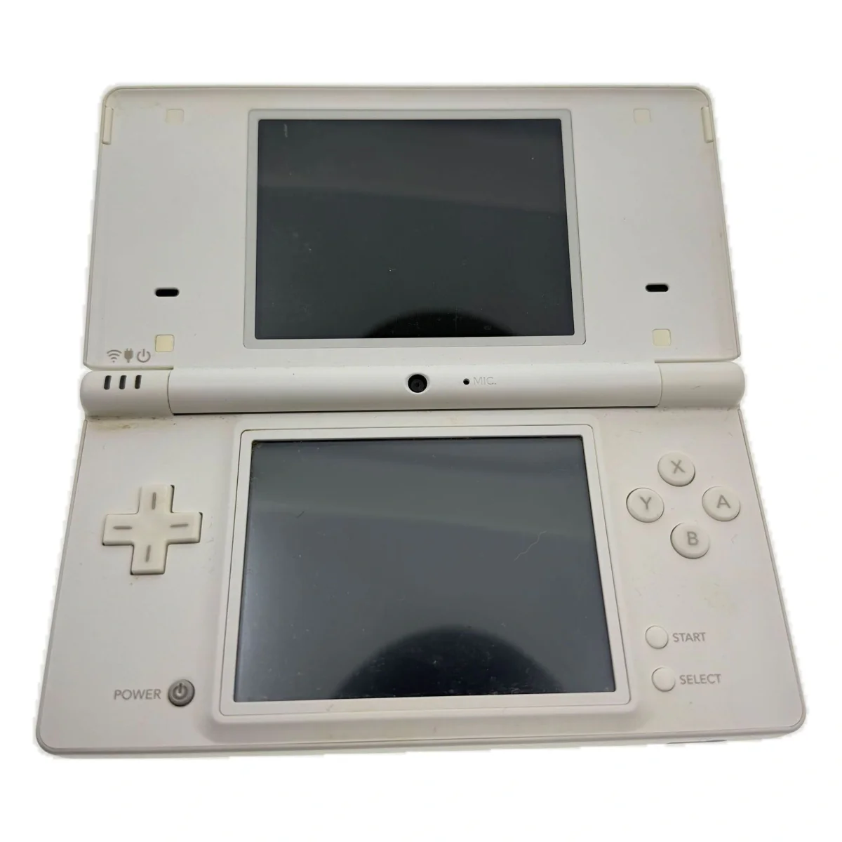 Nintendo DSi — Бяло (лошо състояние) (Nintendo DS) — Само конзолата, готова за игра