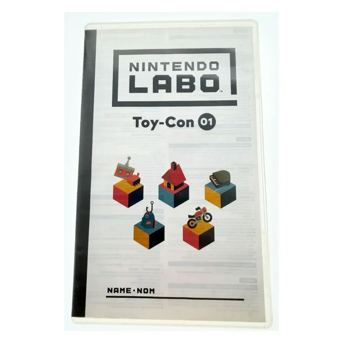 Nintendo Labo Toy-Con 01: Variety Kit Nintendo Switch Voorkant — Game in doos