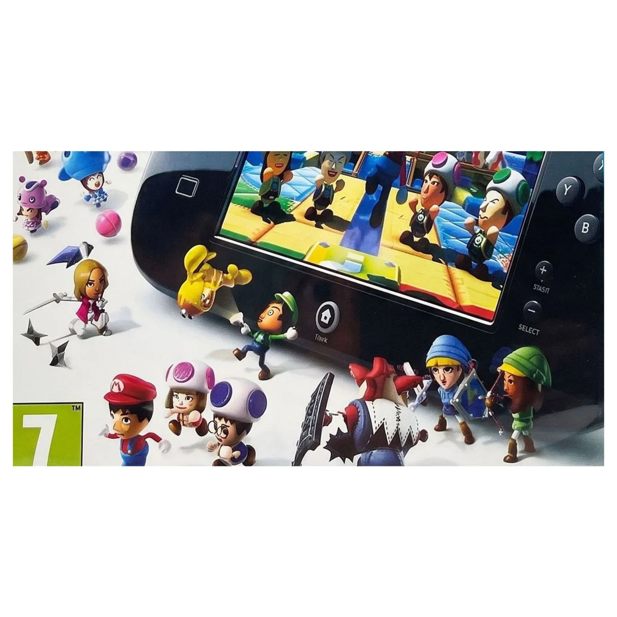 Nintendo Land Wii U Binnenkant — Game in doos