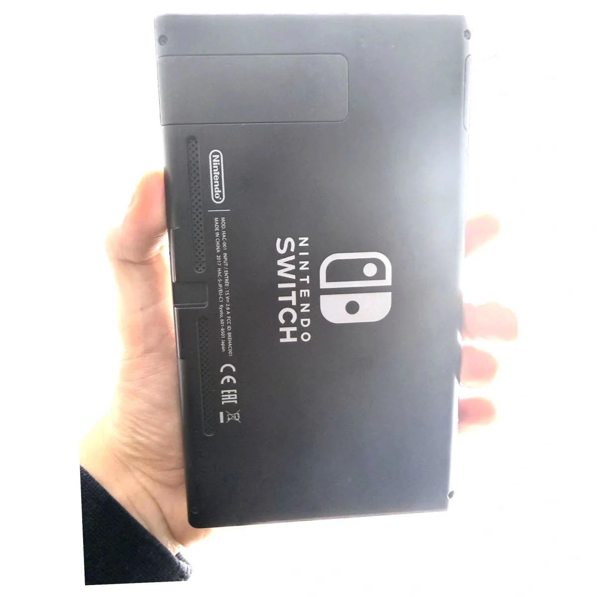 Nintendo Switch — alleen de console (Console) — aizmugure