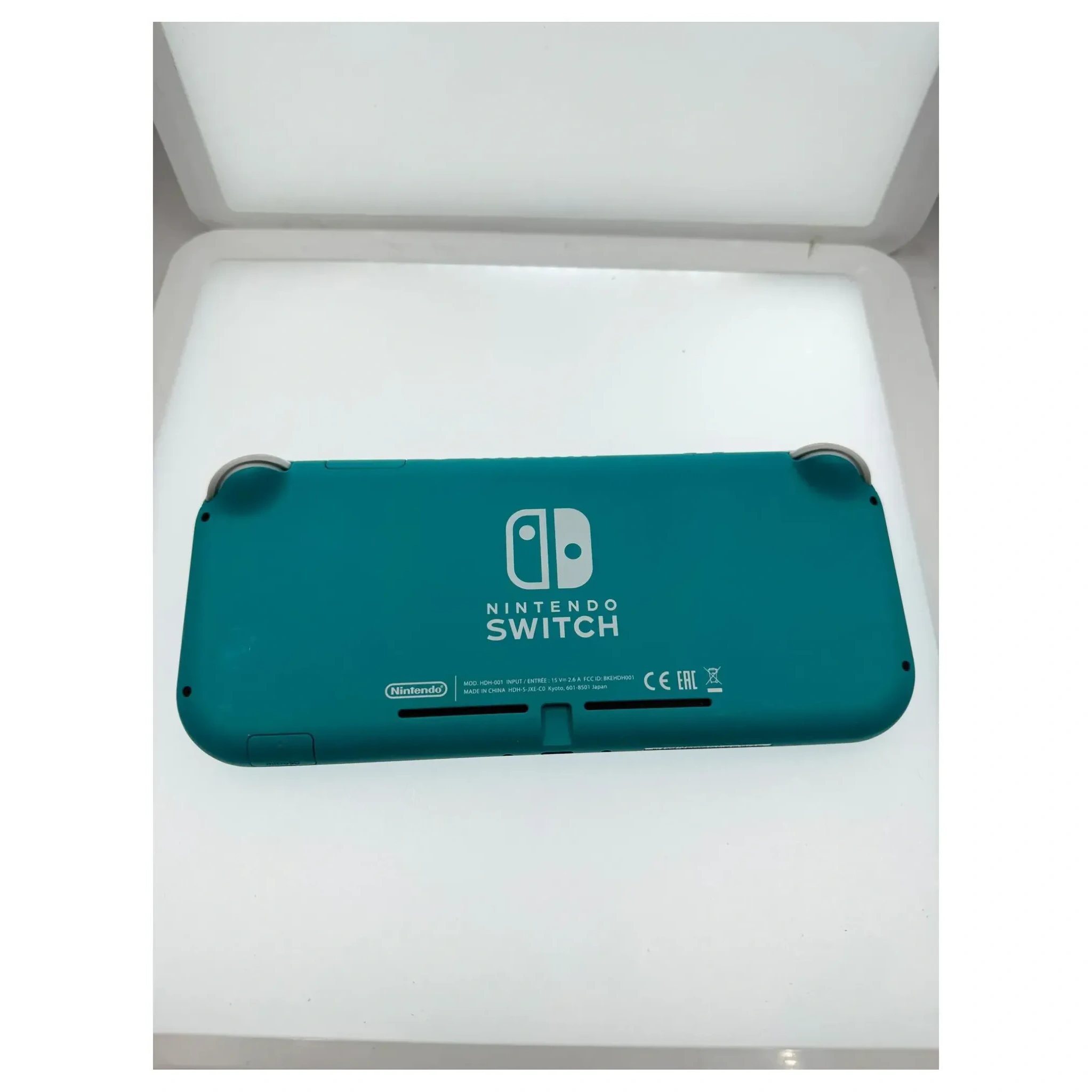 Nintendo Switch Lite Turquoise Nintendo Switch Achterkant — Losse console