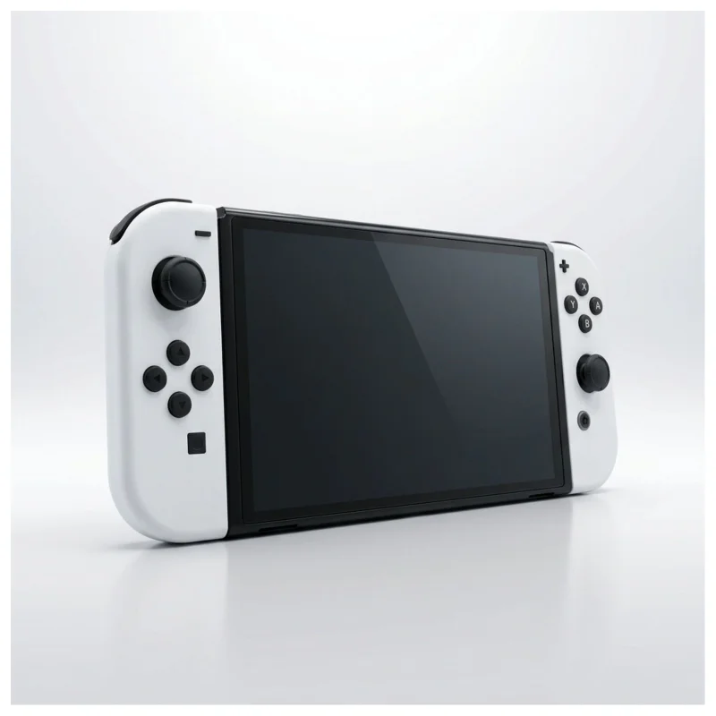 Nintendo Switch OLED Бяло (Nintendo Switch) — детайлна снимка 1