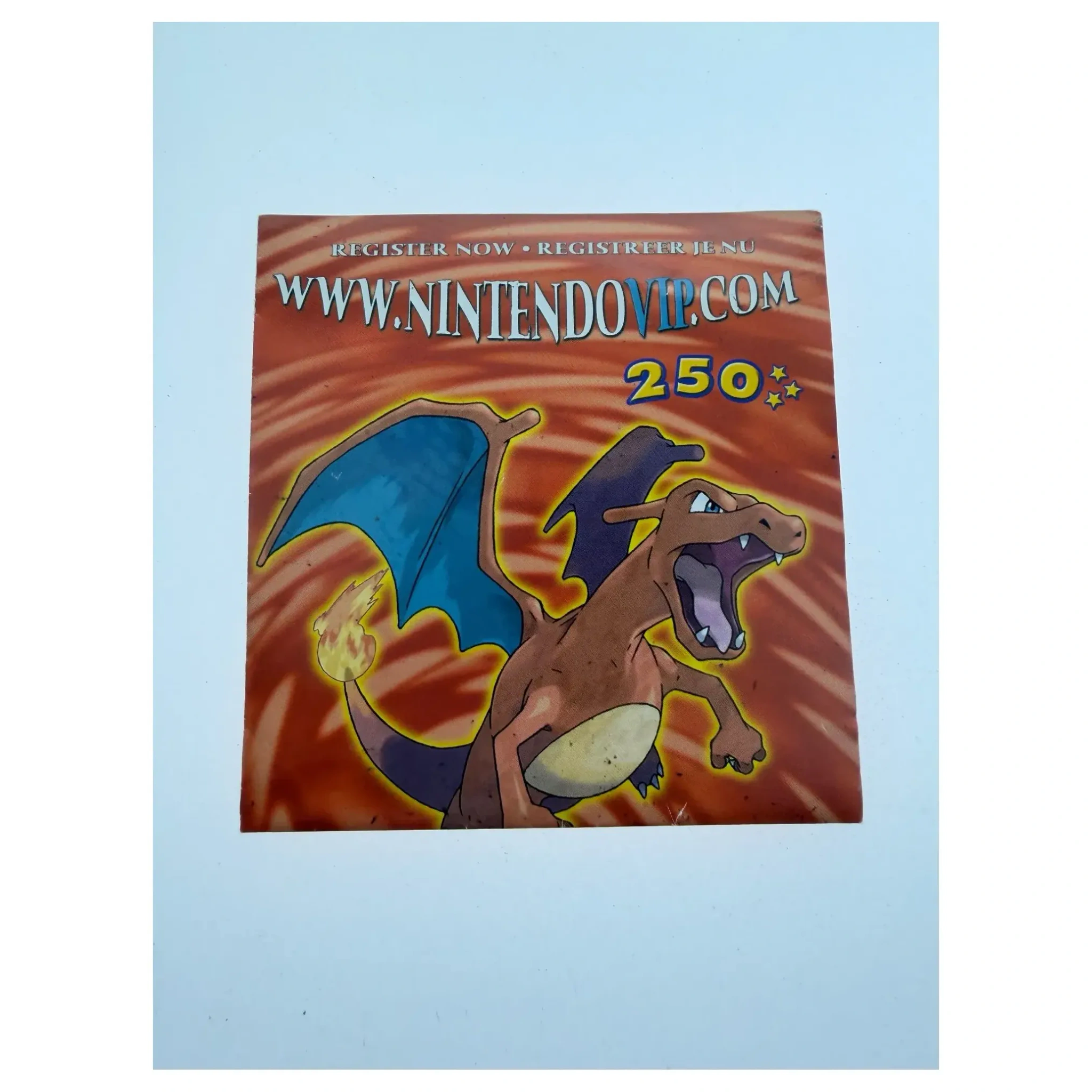 Nintendo VIP Stars folder (250 Stars) — Charizard (Game Boy Advance) Met handleiding — Goede staat — origineel kopen bij Gameshop Enter