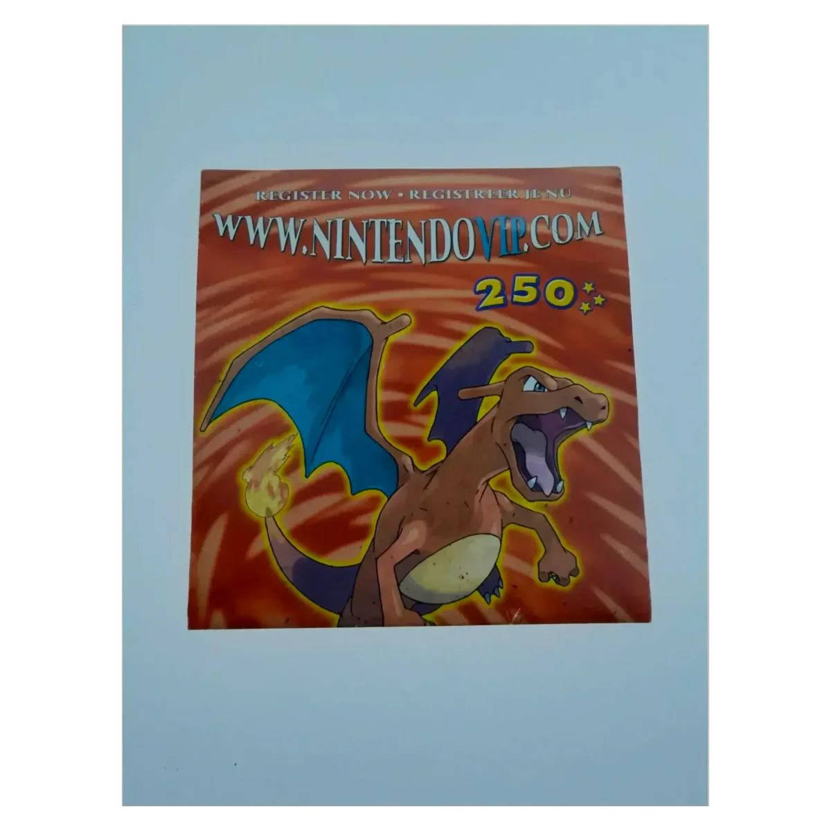 Nintendo VIP Stars folder (250 Stars) — Charizard (Game Boy Advance) — Pouze příslušenství