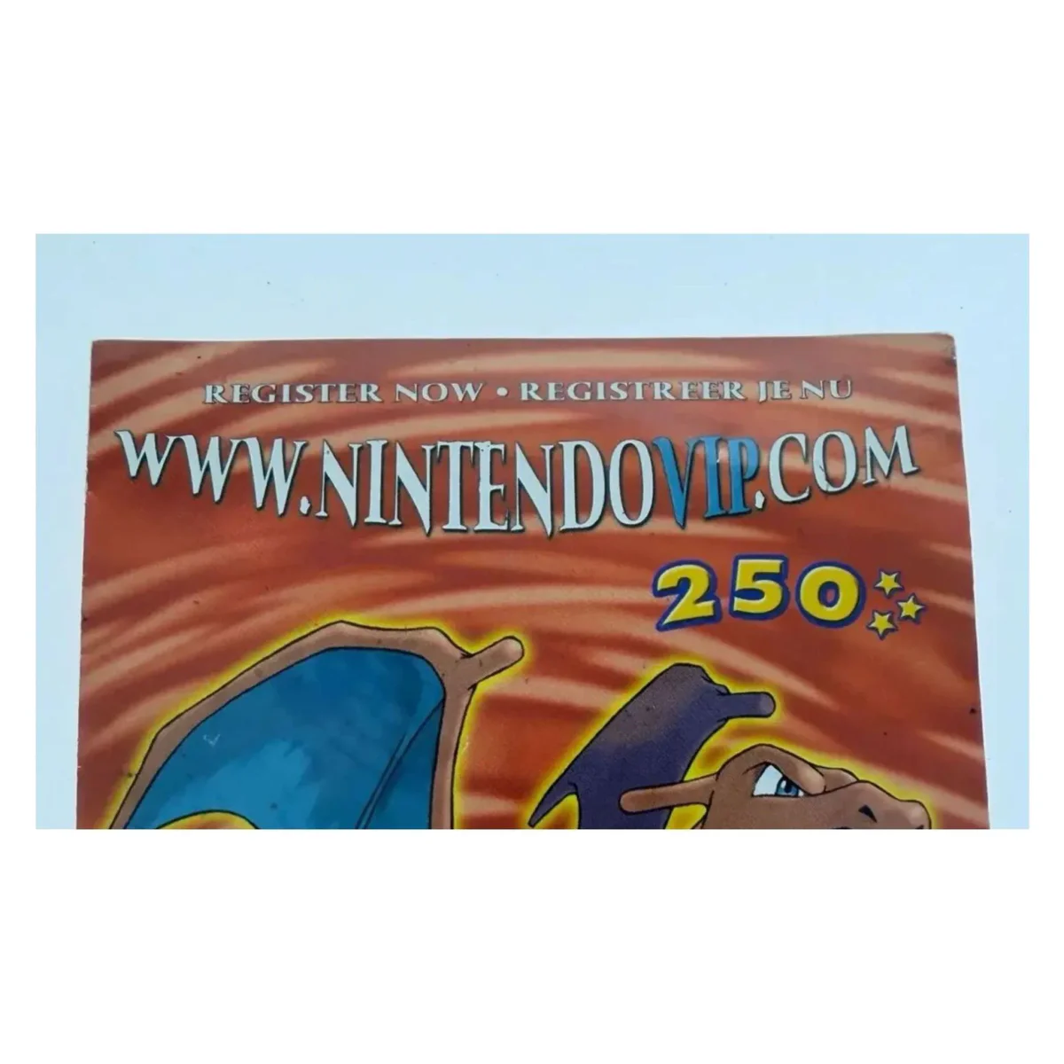Nintendo VIP Stars folder (250 Stars) — Charizard (Game Boy Advance) — detailní fotografie 1