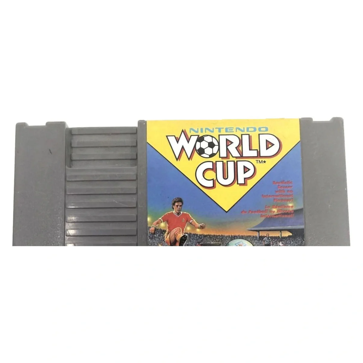 Nintendo World Cup NES Detail — Losse cartridge