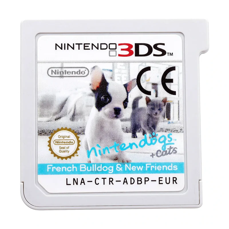 Nintendogs + Cats: French Bulldog & New Friends (Nintendo 3DS) Losse cartridge — Goed — origineel kopen bij Gameshop Enter