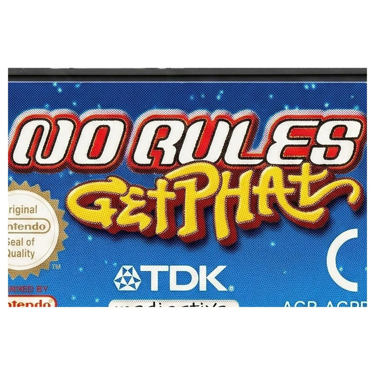 No Rules: Get Phat Game Boy Advance Label — Losse cartridge