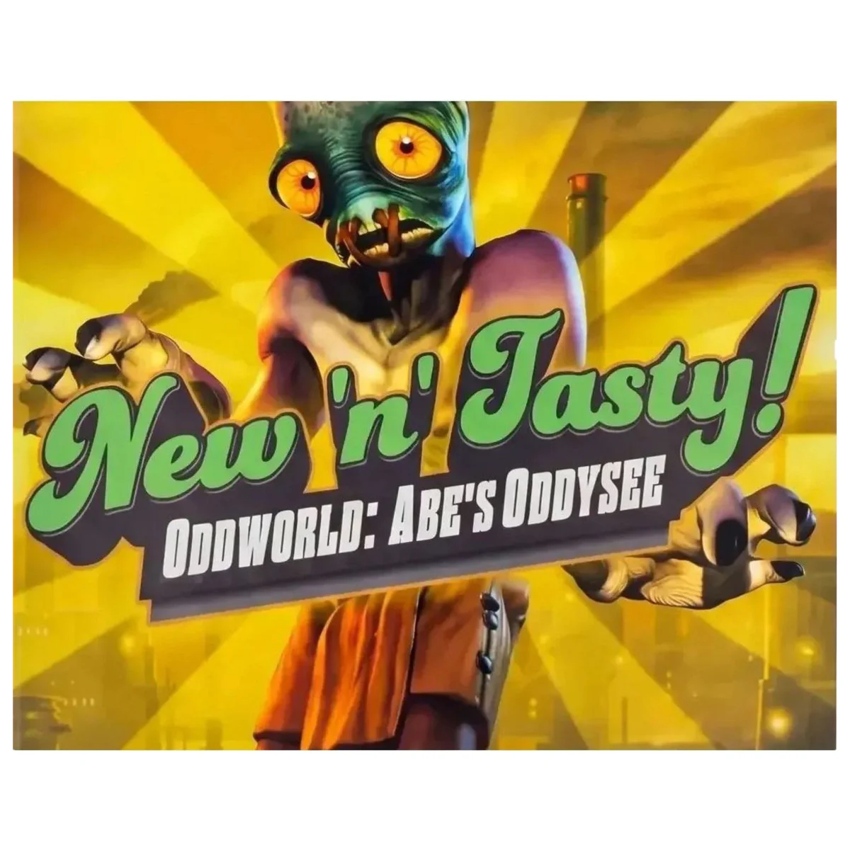 Oddworld: Abe's Oddysee — New 'n' Tasty Nintendo Switch Label — Game in doos