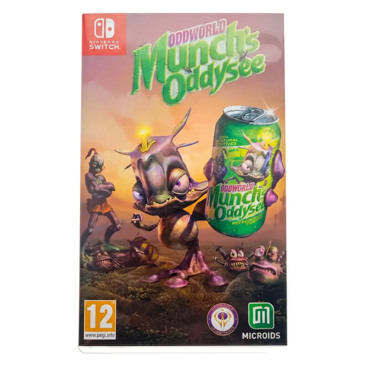Oddworld Munch's Oddysee (Nintendo Switch) — Игра в оригинална кутия