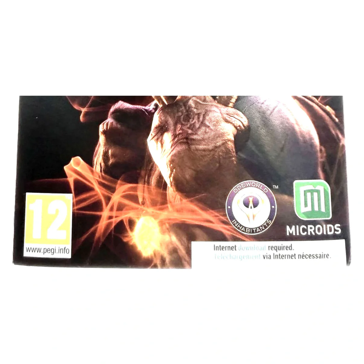 Oddworld Soulstorm Limited Oddtimized Edition Nintendo Switch Binnenkant — Game in doos