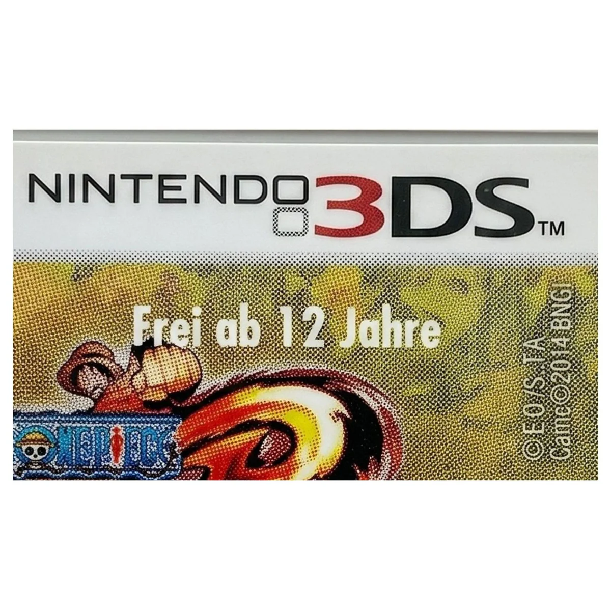One Piece: Unlimited World Red Nintendo 3DS Detail — Losse cartridge