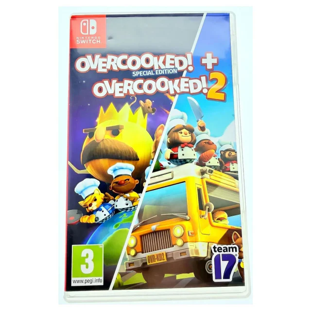 Overcooked! Special Edition + Overcooked! 2 — Nintendo Switch