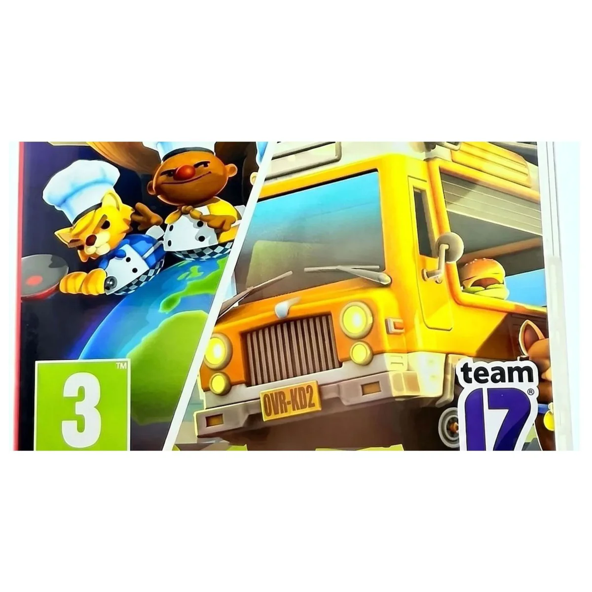 Overcooked! Special Edition + Overcooked! 2 Nintendo Switch Binnenkant — Game in doos