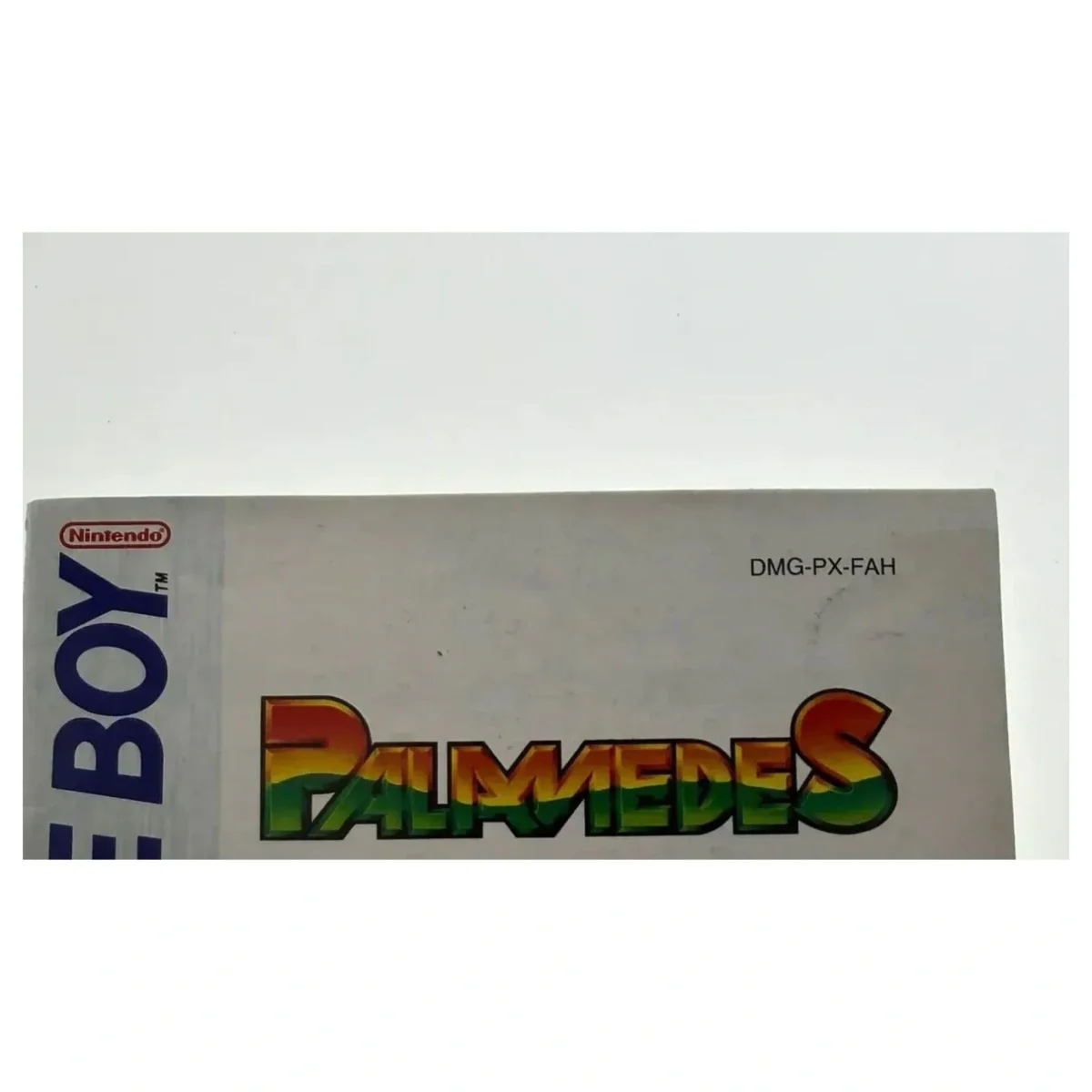Palamedes — originele handleiding Game Boy / Color Detail — Met handleiding