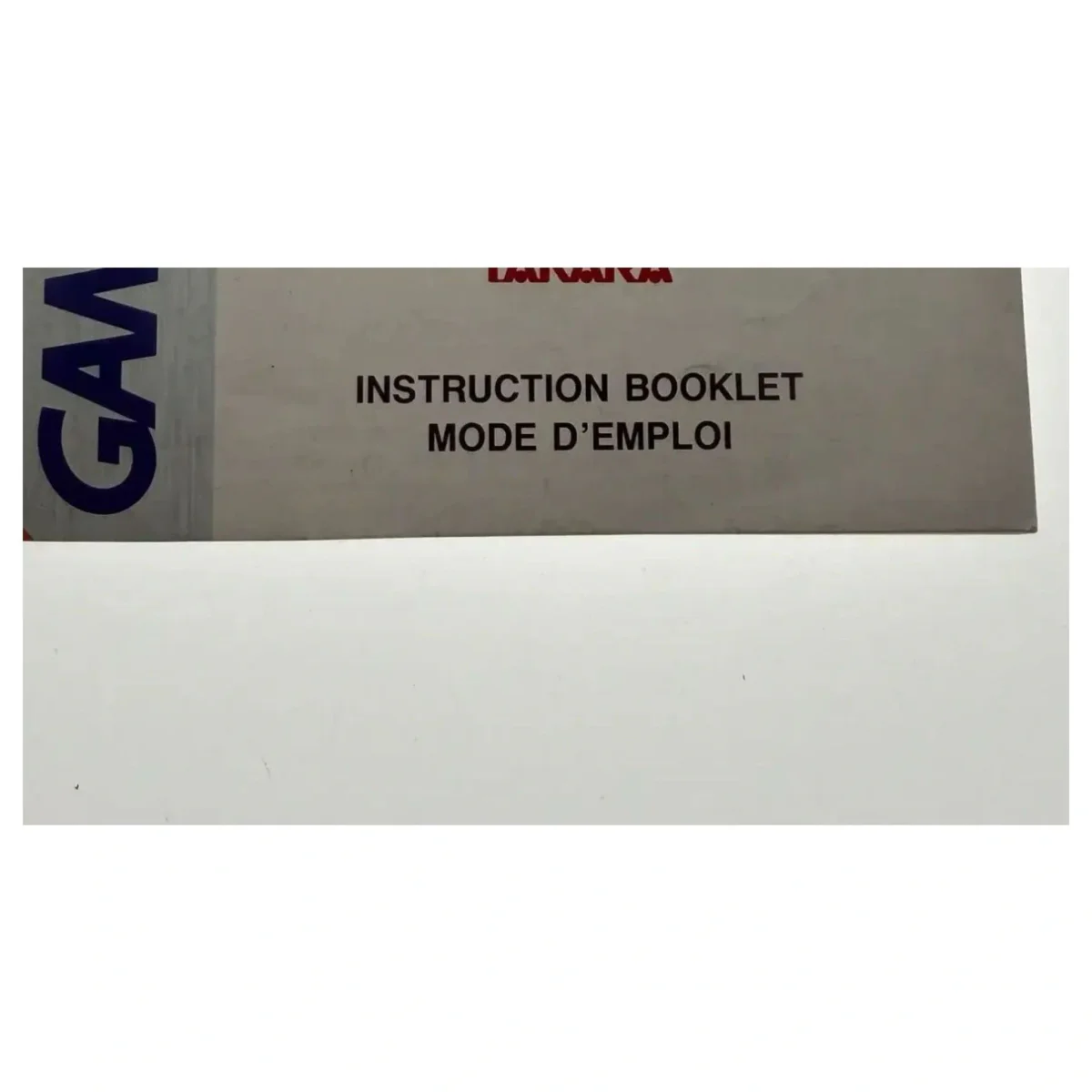Palamedes — originele handleiding Game Boy / Color Binnenkant — Met handleiding