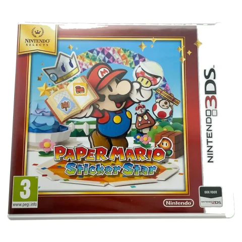 Paper Mario: Sticker Star (Nintendo Selects) — Nintendo 3DS