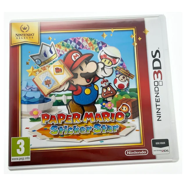 Paper Mario: Sticker Star (Nintendo Selects) — Nintendo 3DS