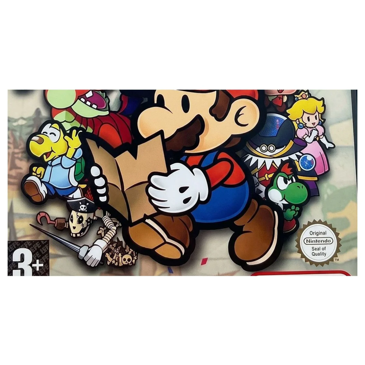 Paper Mario: The Thousand-Year Door GameCube Binnenkant — Game in doos