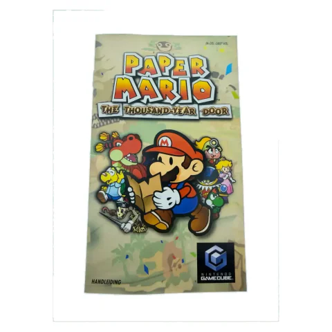Paper Mario: The Thousand-Year Door — original manual — GameCube