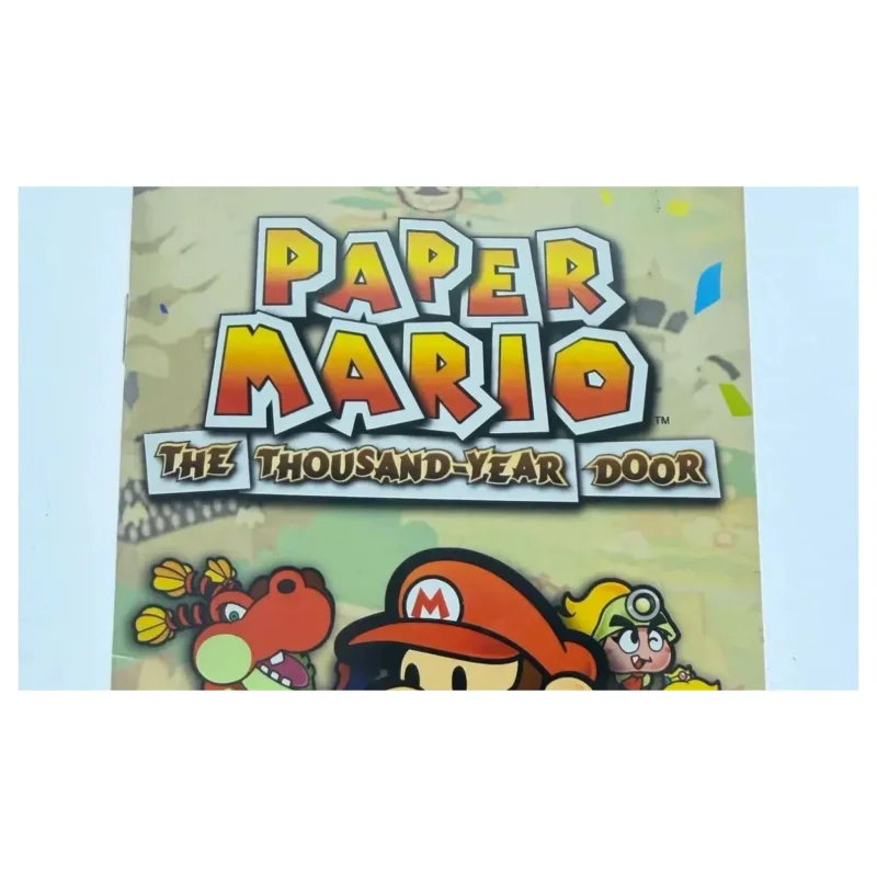 Paper Mario: The Thousand-Year Door — notice d’origine (GameCube) — photo détaillée 1