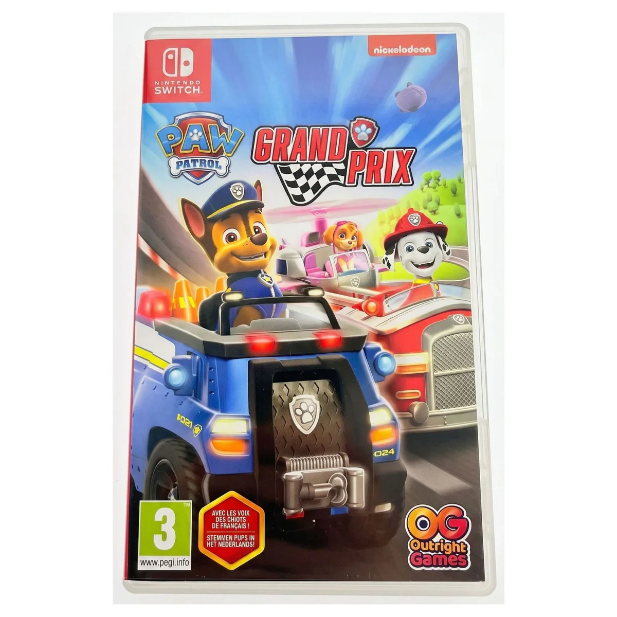 Paw Patrol: Grand Prix (Nintendo Switch) — Игра в оригинална кутия
