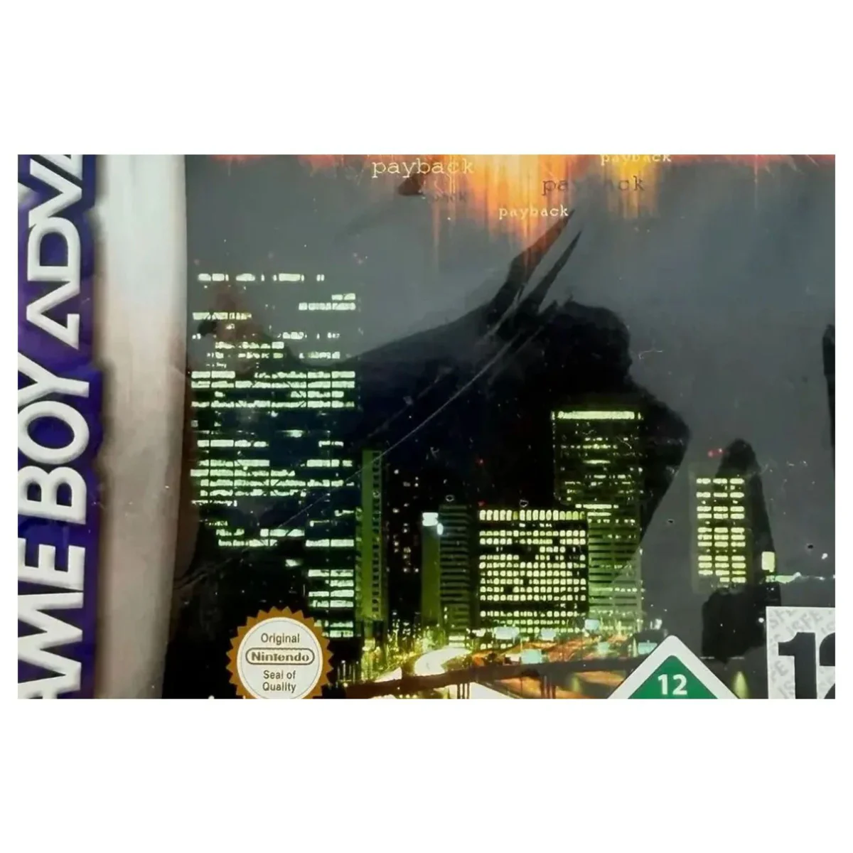 Payback (Game Boy Advance) - Sealed Game Boy Advance Label — Sealed