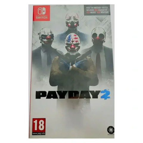 Payday 2 (Nintendo Switch) — Game in doos, Goede staat — origineel tweedehands kopen bij Gameshop Enter