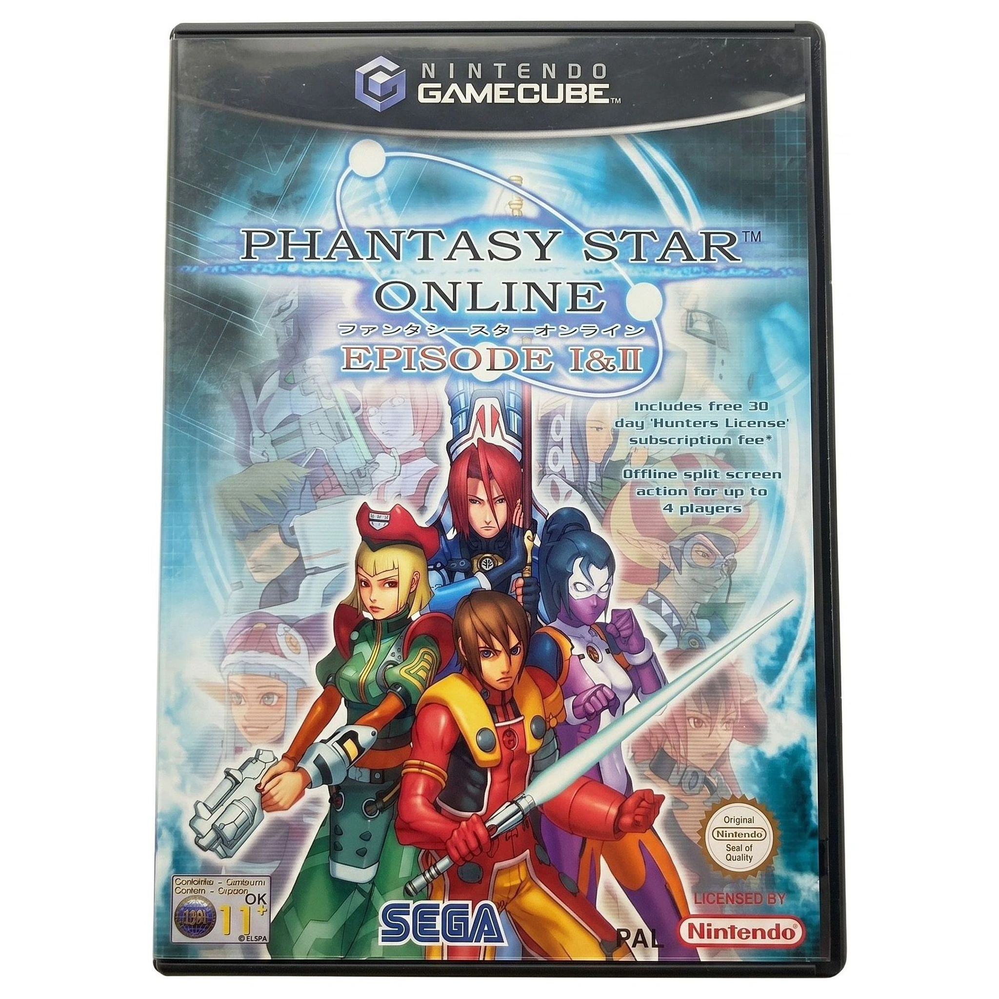 Phantasy Star Online Episode I & II (GameCube) — Game in doos, Goed staat — origineel tweedehands kopen bij Gameshop Enter