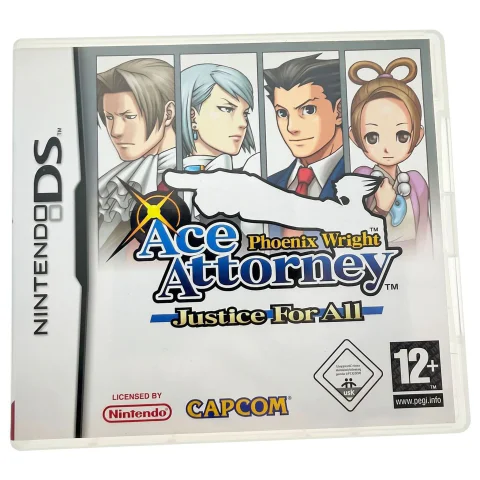 Phoenix Wright: Ace Attorney - Justice for All (Nintendo DS) — Game in doos, Goede staat — origineel tweedehands kopen bij Gameshop Enter