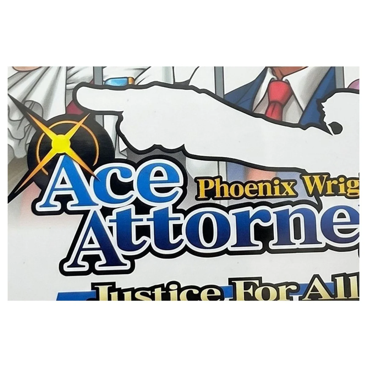 Phoenix Wright: Ace Attorney - Justice for All Nintendo DS Label — Game in doos