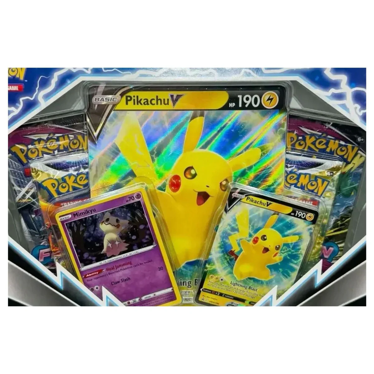 pikachu v collection box (Pokemon Kaarten) — detaljefoto 1