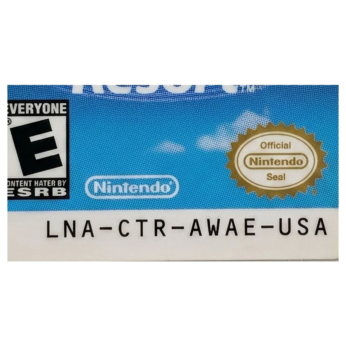 Pilotwings Resort Nintendo 3DS Binnenkant — Losse cartridge