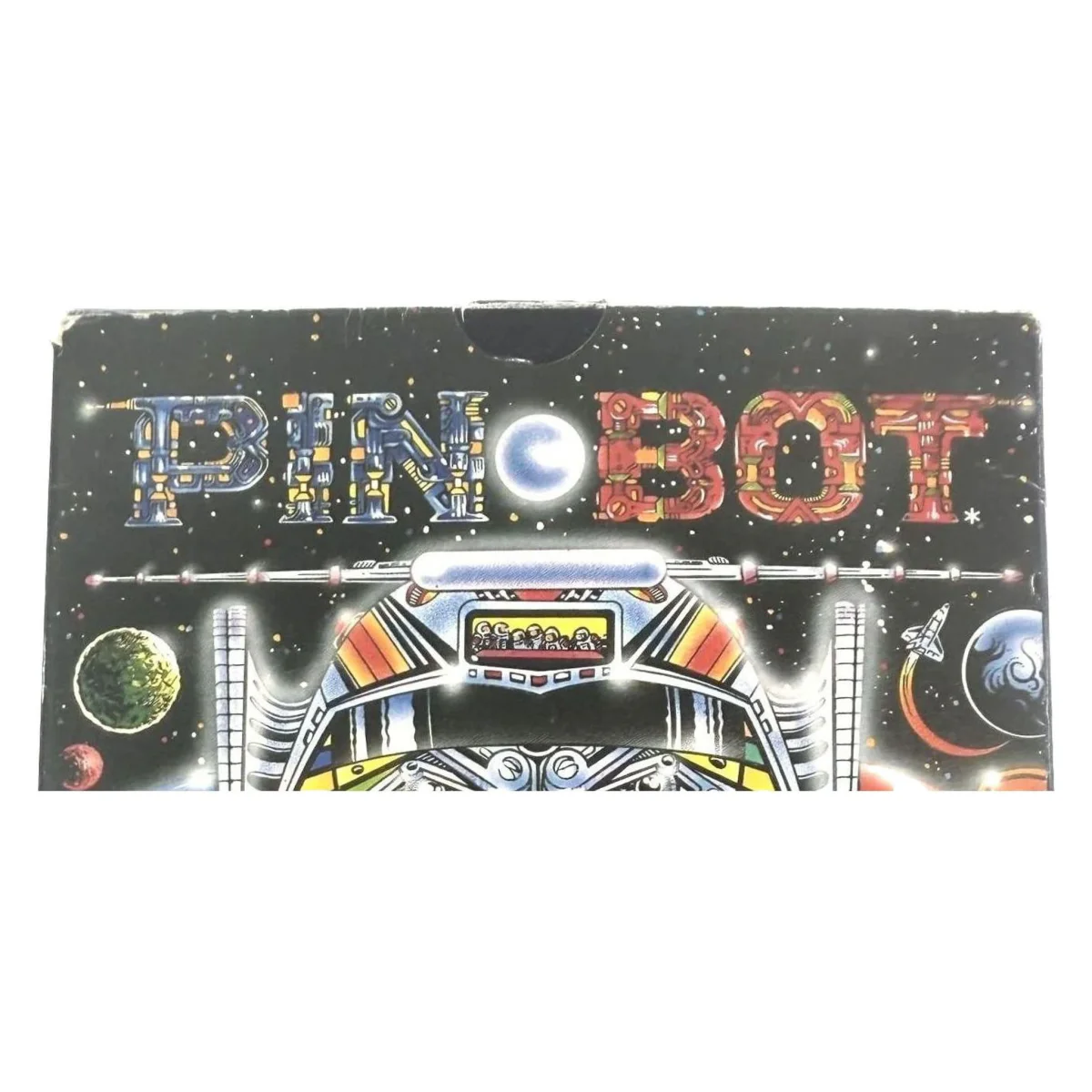 Pin Bot NES Detail — Game in doos met handleiding