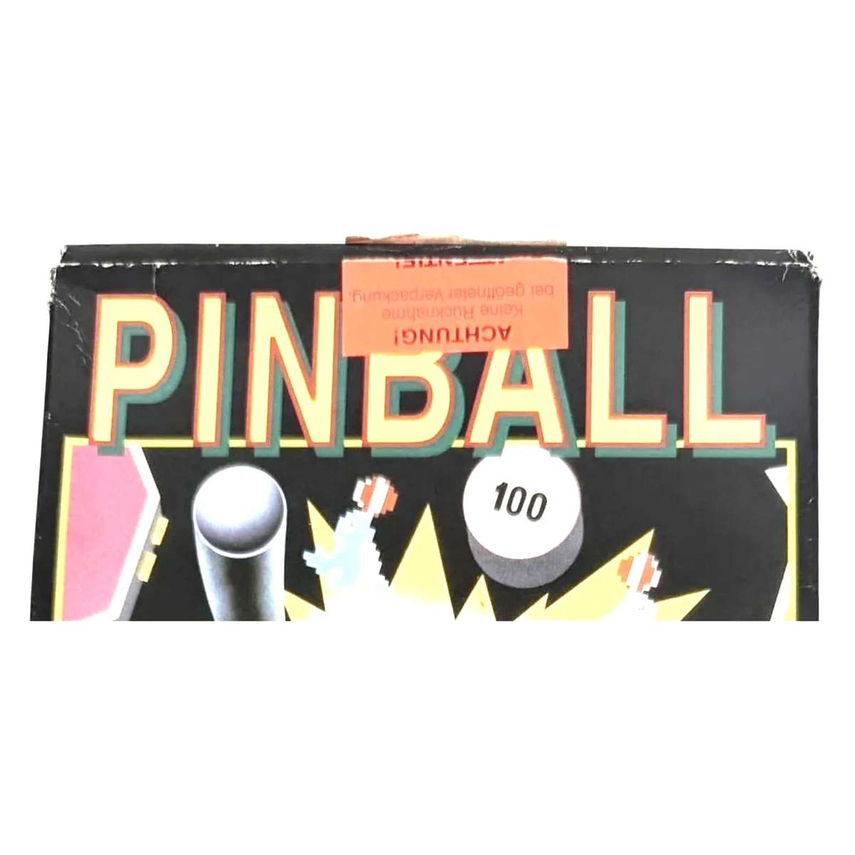 Pinball NES Detail — Game in doos