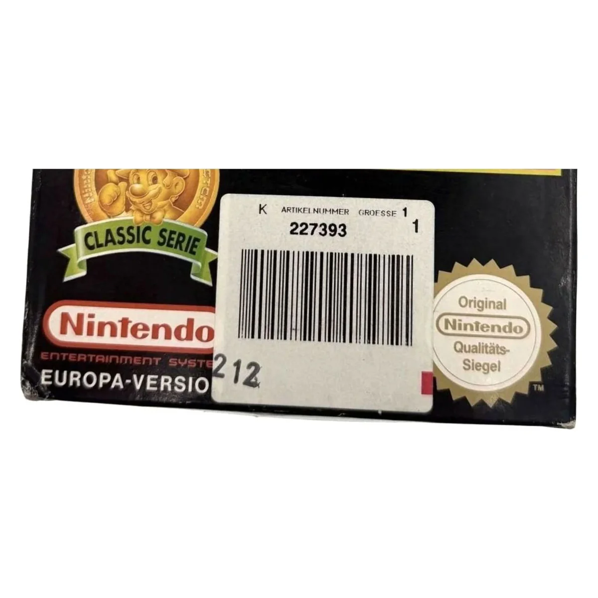 Pinball NES Binnenkant — Game in doos