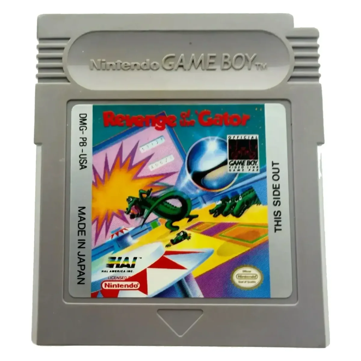 Pinball: Revenge of the Gator (Game Boy / Color) — Само касетата (без кутия)