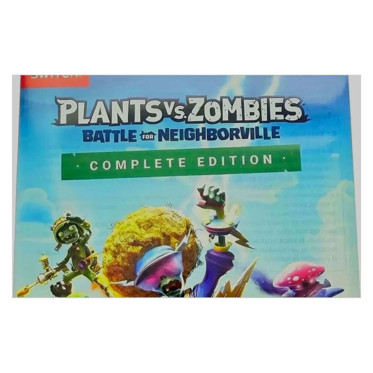 Plants vs. Zombies: Battle for Neighborville Complete Edition (Nintendo Switch) — fotografia de pormenor 1