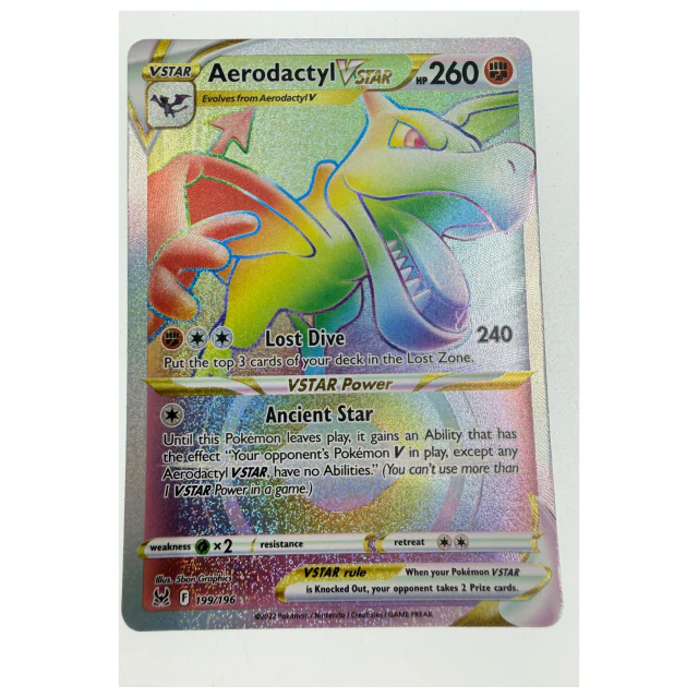 Pokemon Aerodactyl VSTAR — Lost Origin 199/196 — Pokemon Kaarten