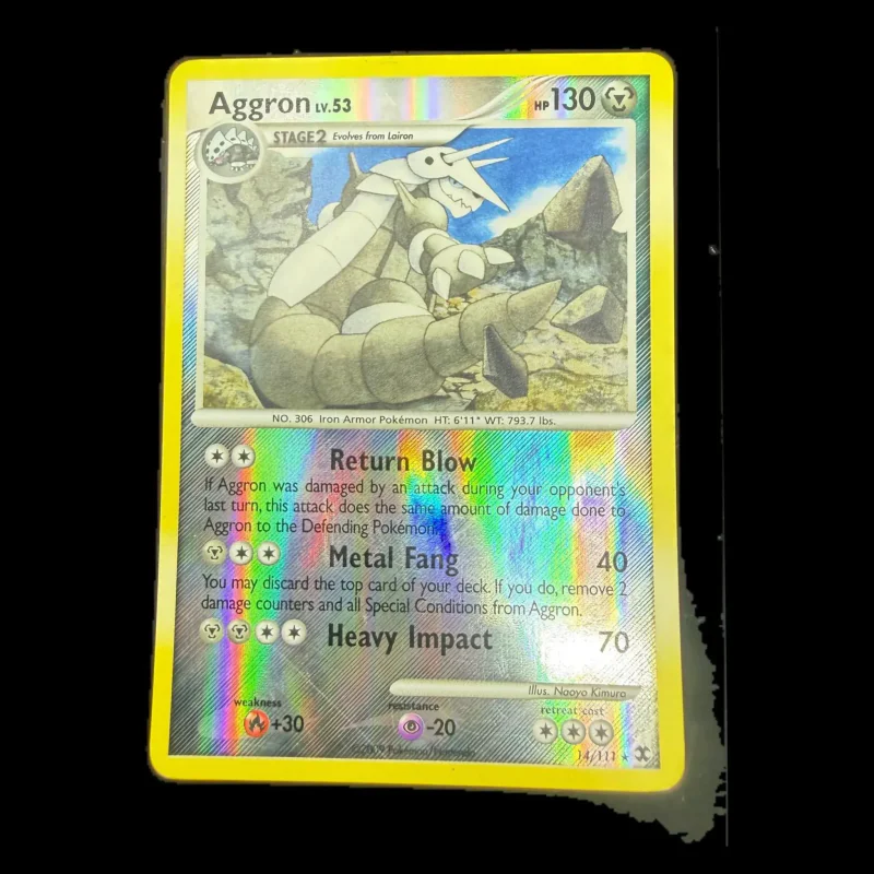 Pokemon Aggron Reverse Holo — Rising Rivals 14/111 (Pokemon Kaarten) Losse kaart — origineel kopen bij Gameshop Enter