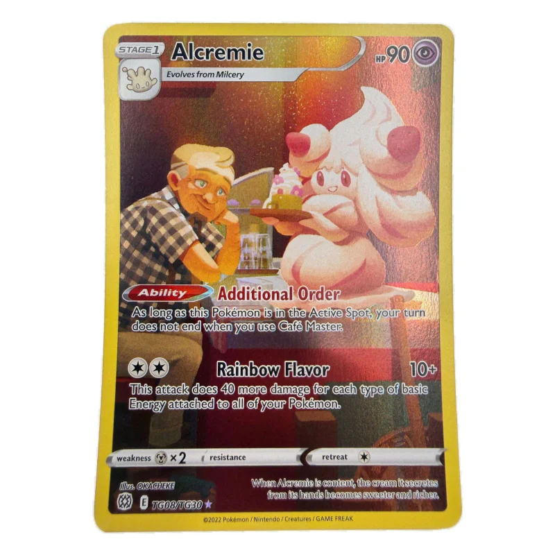 Pokemon Alcremie — Brilliant Stars Trainer Gallery TG08/TG30 (Pokemon Kaarten) Losse kaart — origineel kopen bij Gameshop Enter