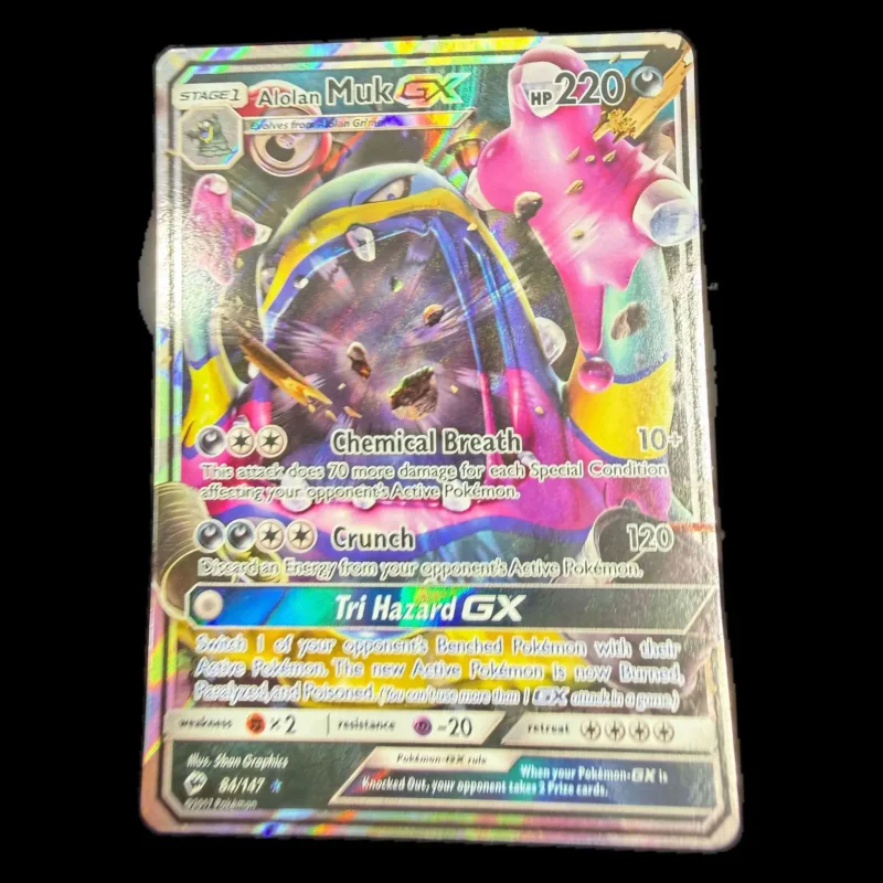 Pokemon Alolan Muk GX — Burning Shadows 84/147 (Pokemon Kaarten) Losse kaart — origineel kopen bij Gameshop Enter