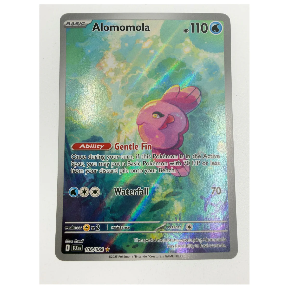 Pokemon Alomomola — Black Bolt 108/086 (Pokemon Kaarten) — Einzelkarte