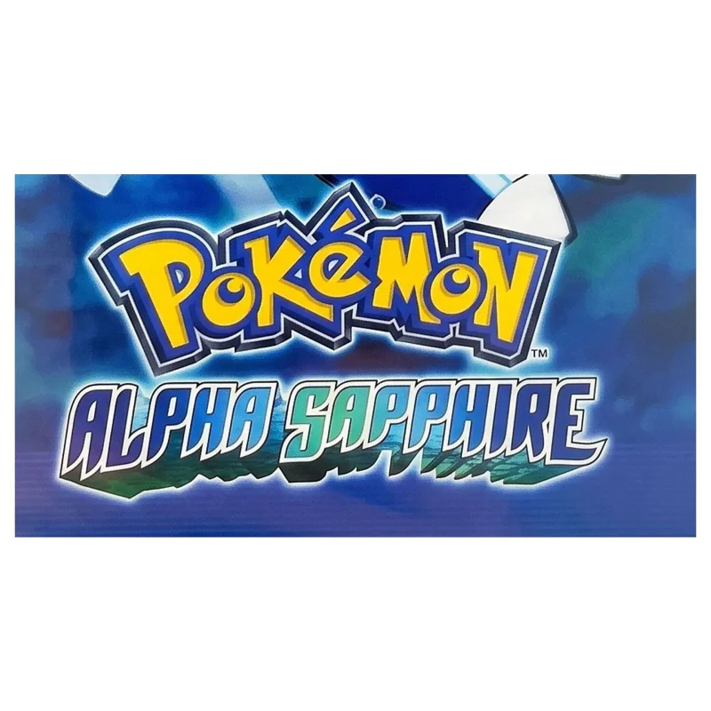 Pokemon Alpha Sapphire (Nintendo 3DS) — detailní fotografie 3