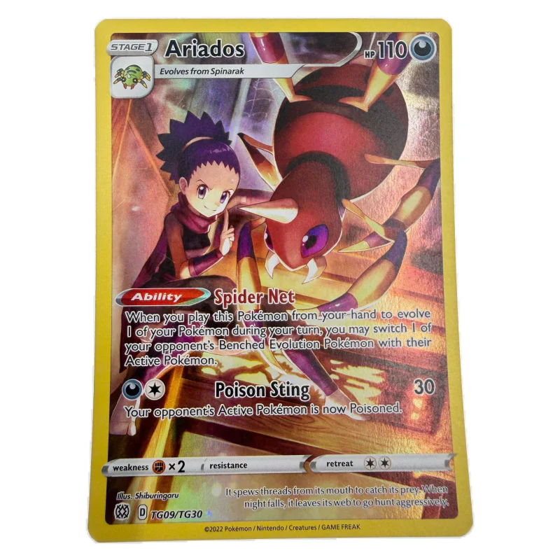 Pokemon Ariados — Brilliant Stars Trainer Gallery TG09/TG30 (Pokemon Kaarten) Losse kaart — origineel kopen bij Gameshop Enter