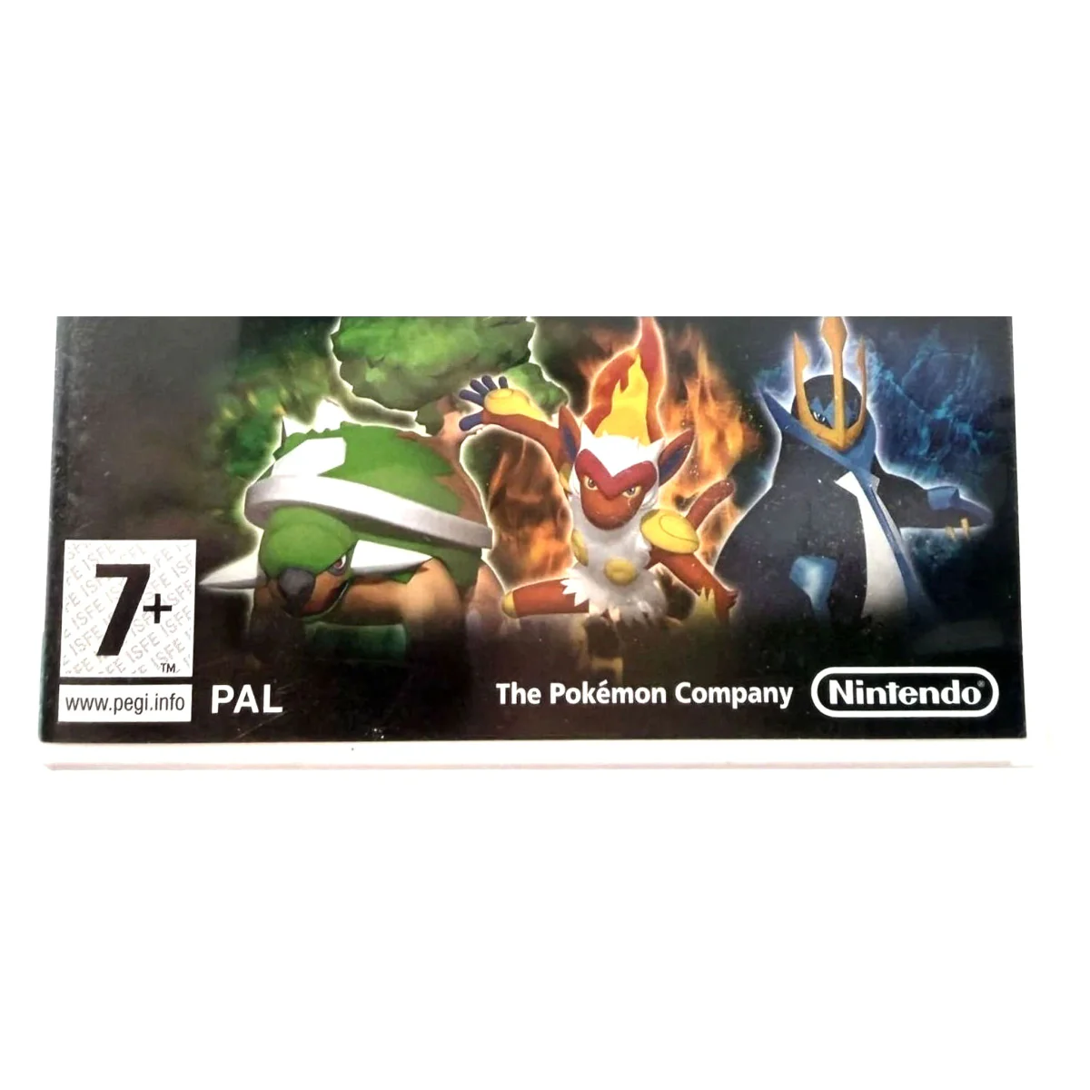 Pokemon Battle Revolution Wii Binnenkant — Game in doos
